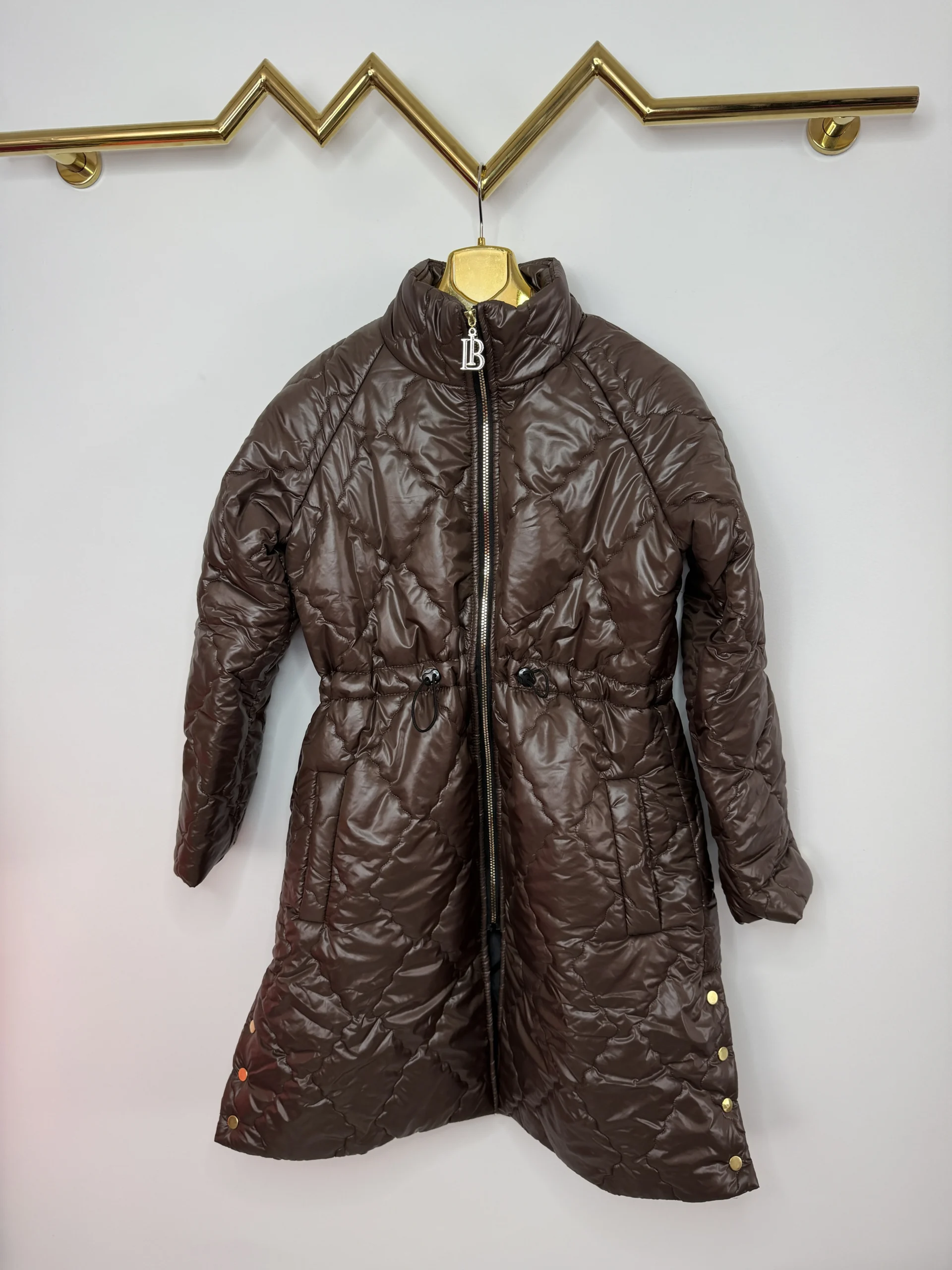 Kurtka Lola Bianka brązowa SALE - obrazek 7