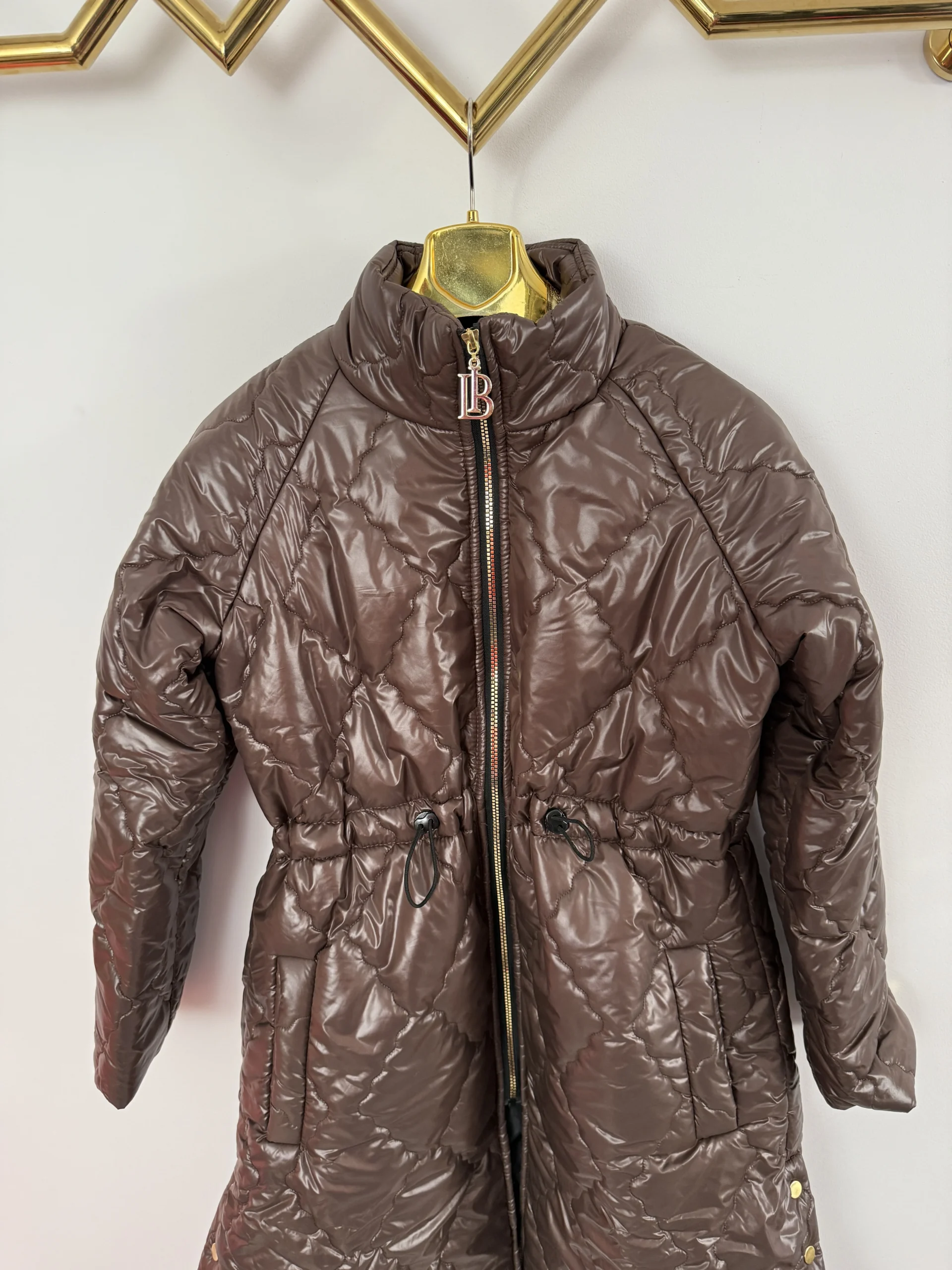 Kurtka Lola Bianka brązowa SALE - obrazek 9