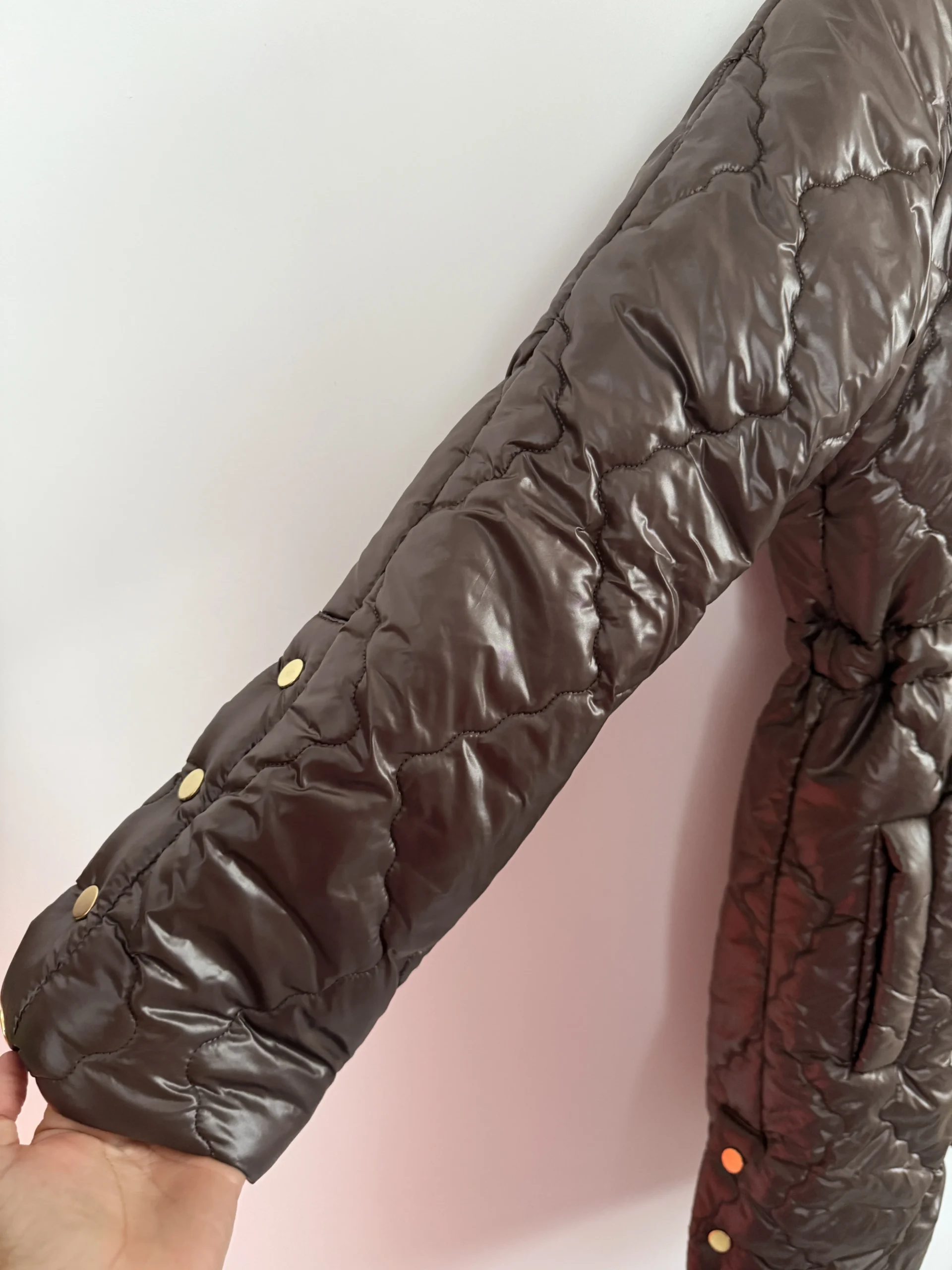 Kurtka Lola Bianka brązowa SALE - obrazek 10