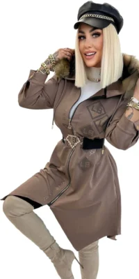 sukienka beżowa lola bianka tunika