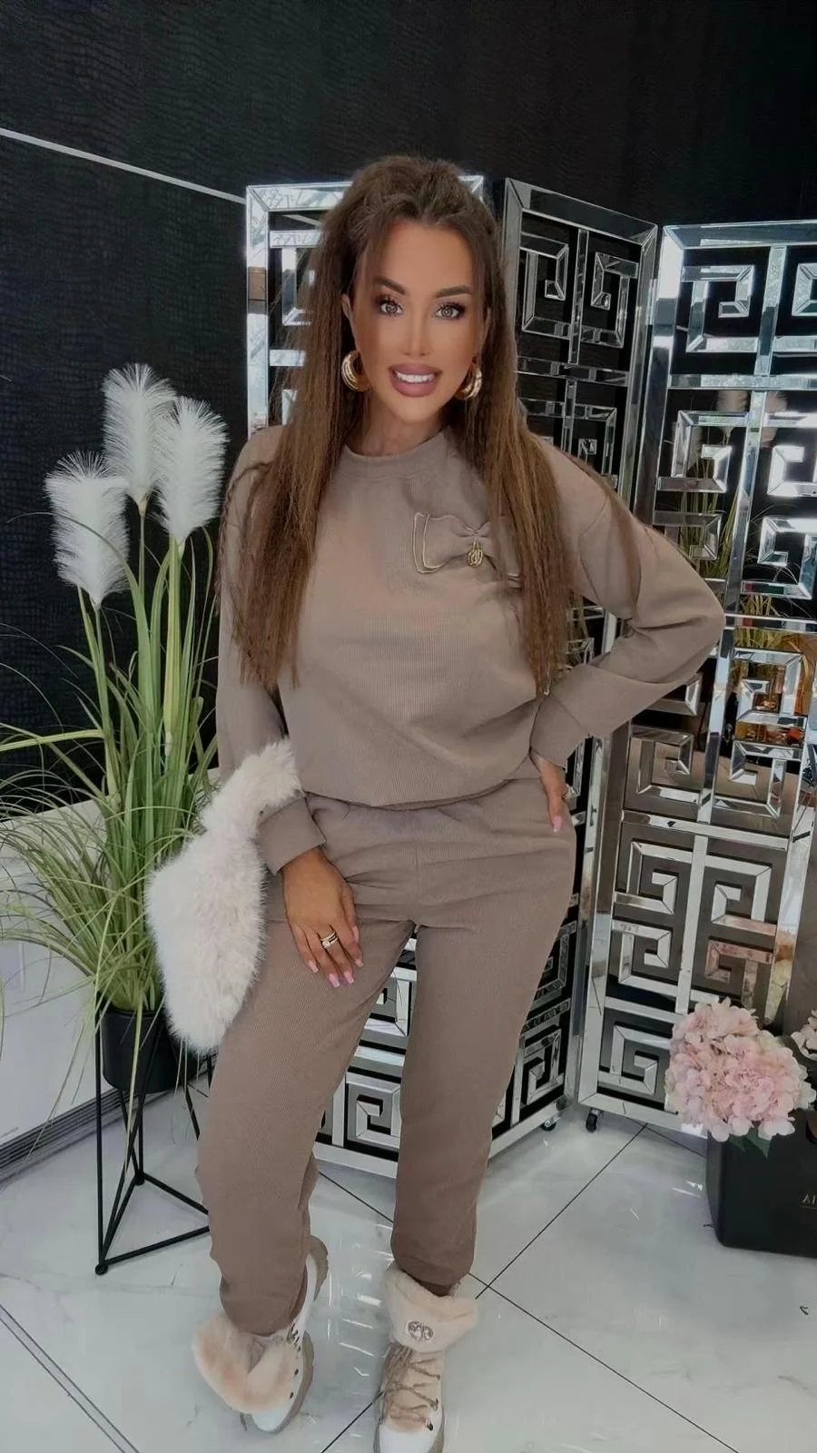 Dres Lola Bianka beżowy - obrazek 11