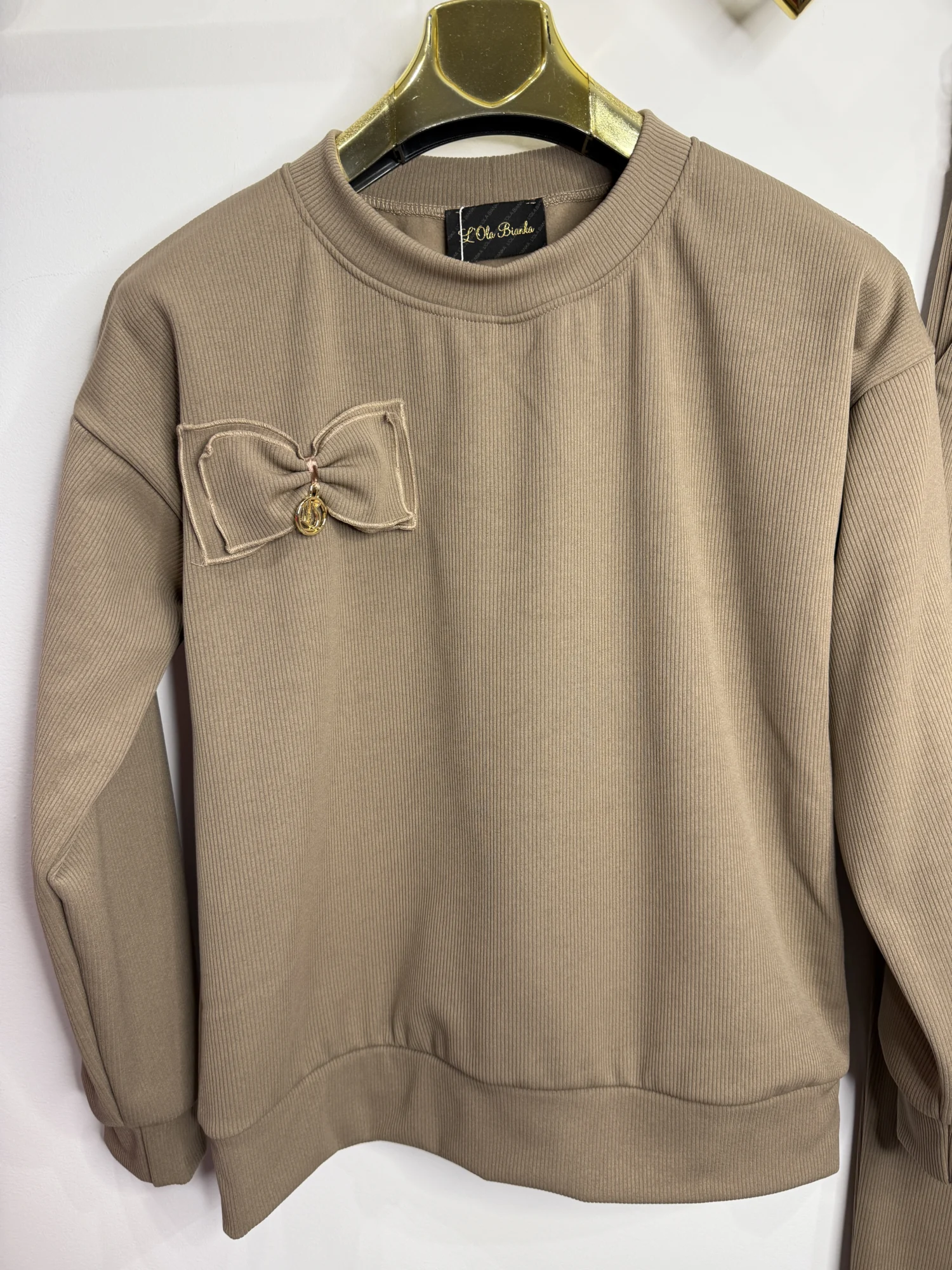 Dres Lola Bianka beżowy - obrazek 9