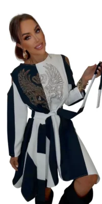 Sukienka Lola Bianka klasyczna wizytowa