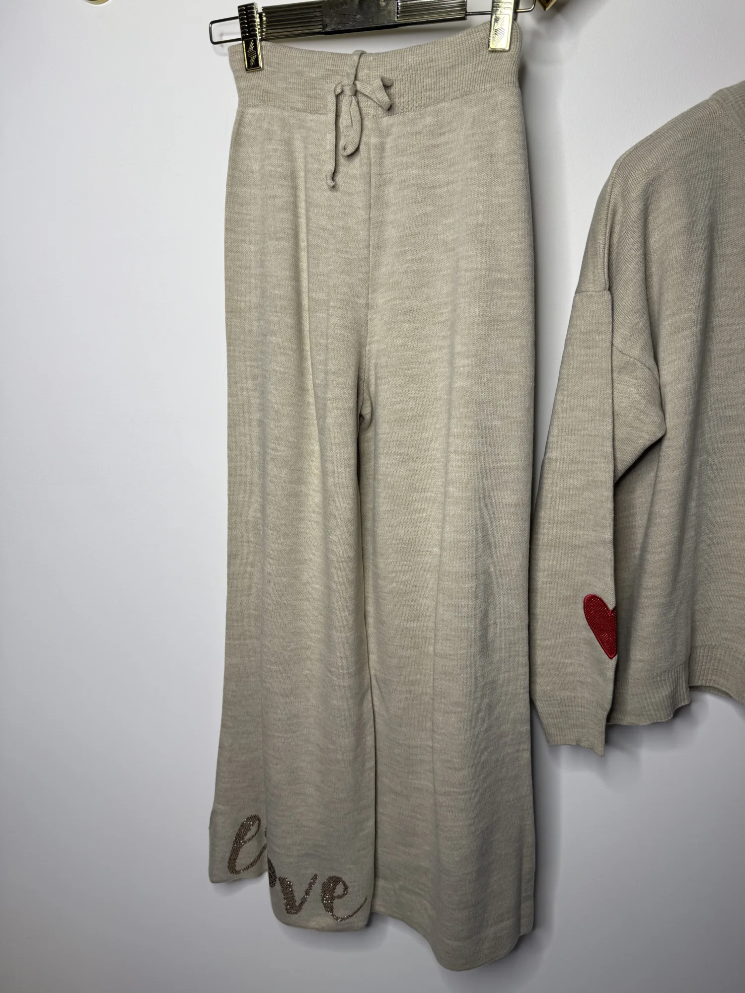 Dres Lola Bianka dzianinowy beżowy SALE - obrazek 7