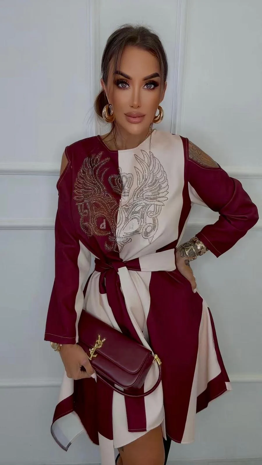 Sukienka Lola Bianka elegancka - obrazek 2