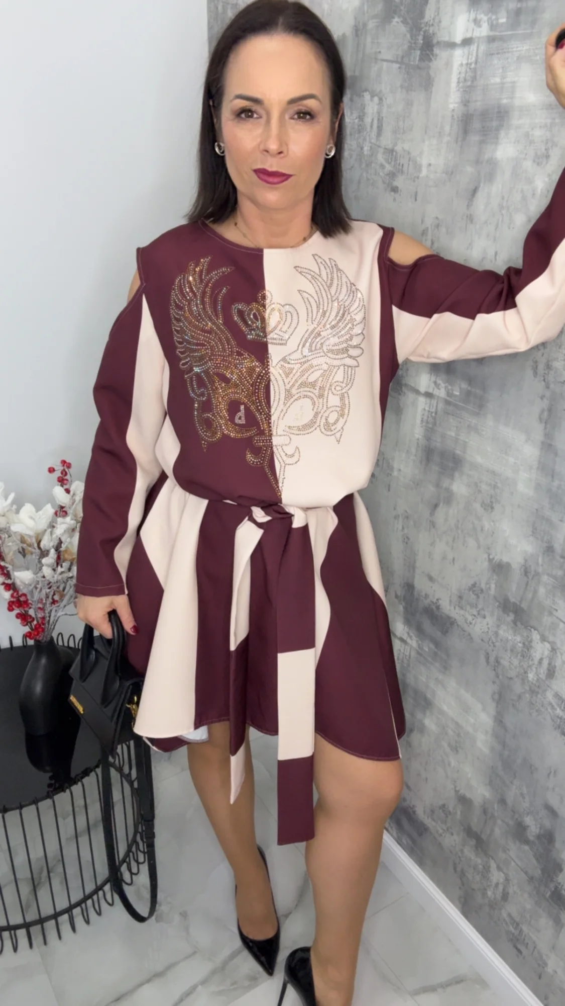 Sukienka Lola Bianka elegancka - obrazek 9