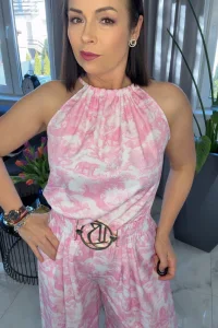 Kombinezon Lola Bianka beżowy letni (Kopia) – Kombinezony – beżowy